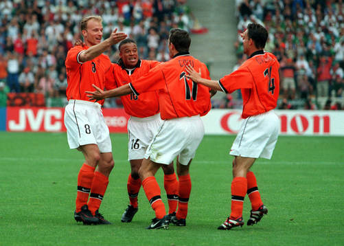 Dennis Bergkamp, Edgar Davids, Philip Cocu och Marc