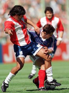 Jose Cardozo och Bixente Lizarazu