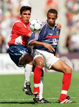 Pedro Sarabia Josel och Thierry Henry