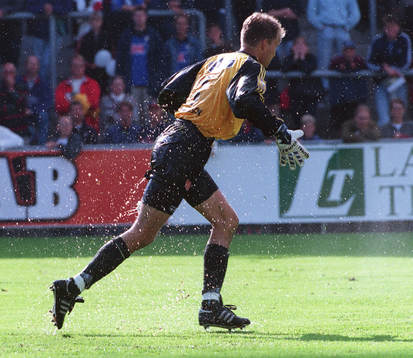 En blöt målvakt, Håkan Svensson, Halmstad BK