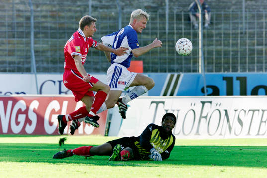 Mikael Hansson, Norrköping i ryggen på halmstads Mats