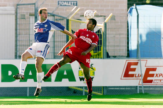 Peter Vougt, Halmstad och Kleber Saarenpää, Norrköping i