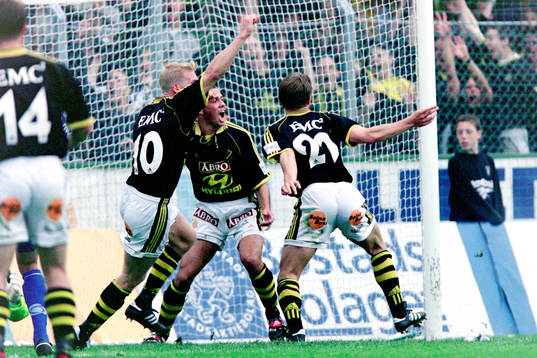 Johan Mjällby, AIK jublar