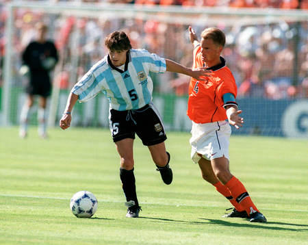 Matias Almeyda, Argentina och Frank de Boer, Holland