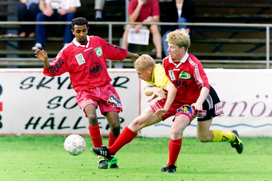 Awet Estefanos och Henrik Nilsson, Hässleholm stoppar en