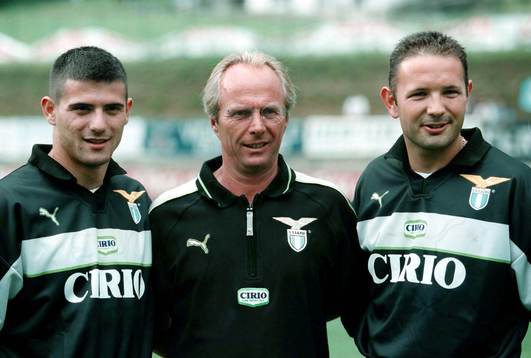 Dejan Stankovic, Sven-Göran Eriksson (tränare) och Sinisa