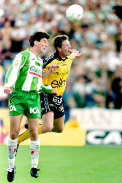 Johan Andersson, Hammarby i en nickduell