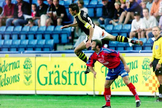 Krister Nordin, AIK flyger över helsingborgs Kenneth