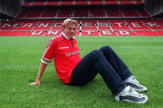 Jesper Blomqvist på Old Trafford