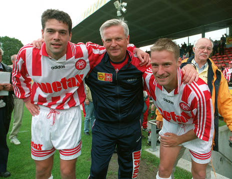 Jozo Matovac, Hans Backe och Dan Sahlin, Ålborg (Aalborg)