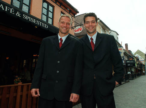 Dan Sahlin och Jozo Matovac
