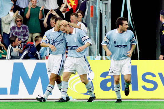 Björn Enqvist och Sverrir Sverrisson, Malmö jublar
