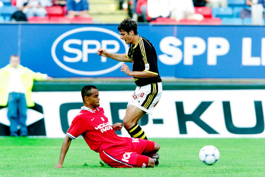 Filip Apelstav, Norrköping och Patrik Fredholm, AIK