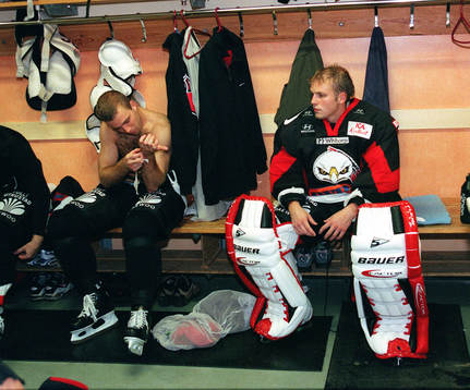 Johan Tornberg och Andreas Hadelöv,  Malmö Redhawks