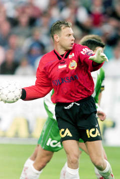 Per Fahlström, målvakt i Hammarby