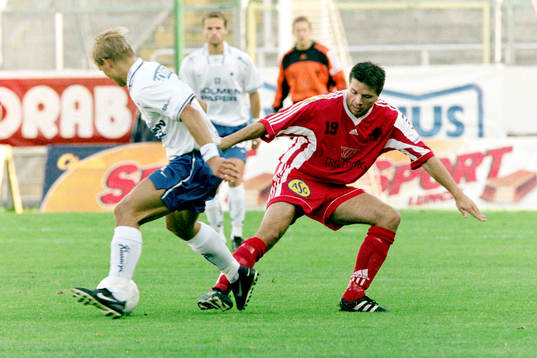 Martin Åslund, Norrköping och Peter Andersson, Trelleborg