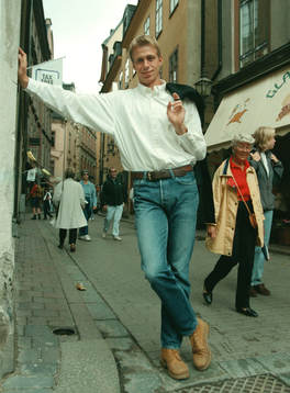 Mattias Asper i Gamla Stan