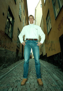 Mattias Asper i Gamla Stan