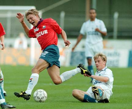 Marcus Allbäck, Örgryte och Mathias Gravem, Norrköping