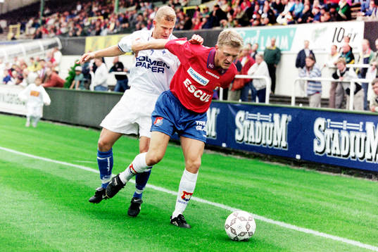 Morgan Nilsson, Örgryte med Kristian Bergström,