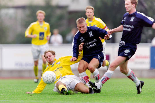 Fotboll, Div 2 Södra, Kristianstad - IFK Malmö, 3-2