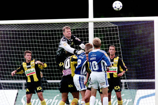 Per Fahlström, målvakt i Hammarby