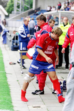 Mattias Jonson, Helsingborg skadad