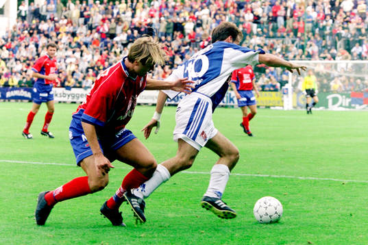 Fredrik Ljungberg, Halmstad med bollen