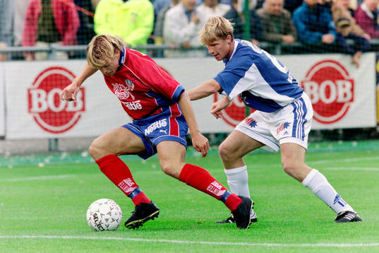 Mattias Jonson, Helsingborg och Jesper Mattsson, Halmstad