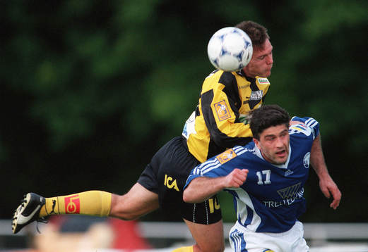 Mikael Hellström, Hammarby och Amir Teljigovic, Trelleborg