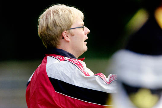 Lars Jacobsson, tränare i Halmia