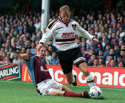 Steve Lomas och Nicky Butt, Manchester U