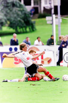 Daniel Tjernström, Örebro och Michael Svensson, Halmstad