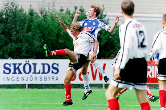 Jesper Mattsson, Halmstad i ryggen på Daniel Tjernström,