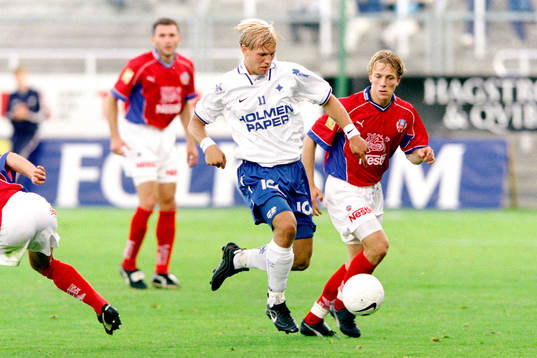 Martin Åslund, Norrköping och Erik Edman, Helsingborg
