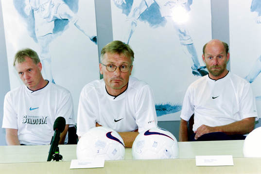 Lasse Larsson, Roland Andersson och Thomas Sjöberg,