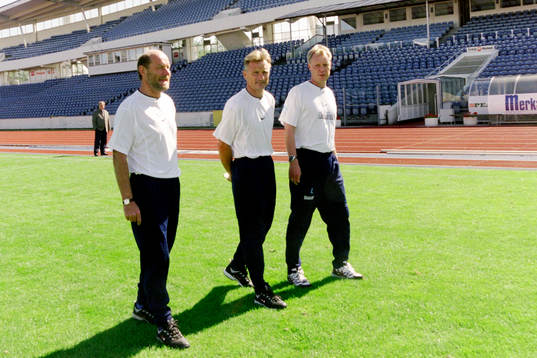 Thomas Sjöberg, Roland Andersson och Lasse Larsson, Malmö