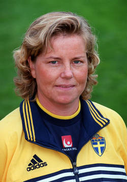 Marika Domanski-Lyfors, förbundskapten Sverige