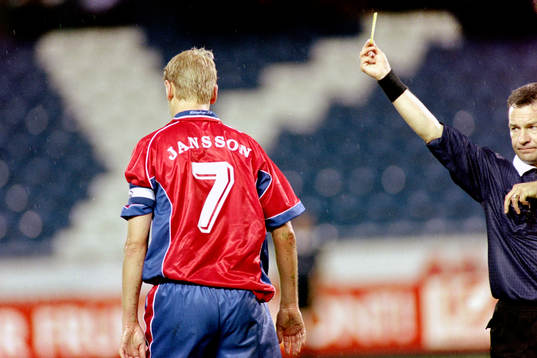 Ulrik Jansson, Helsingborg får en varning