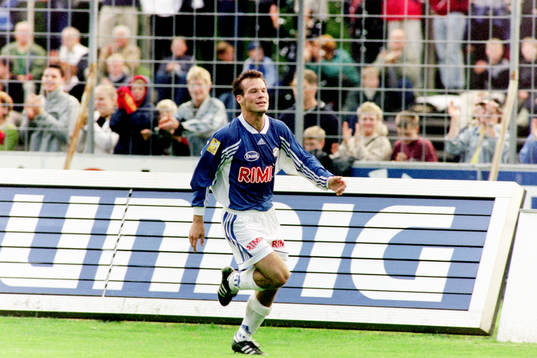 Fredrik Ljungberg, Halmstad jublar