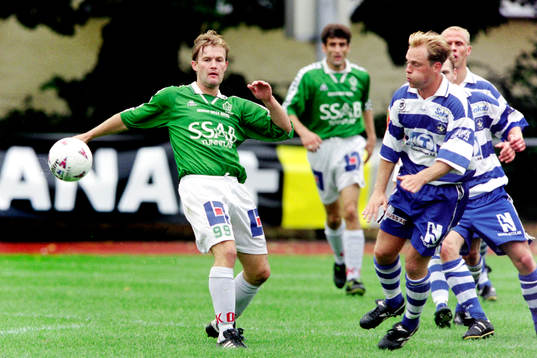 Bläddra bland fler bilder av Fotboll, Div 1 Norra, Spårvägen - Brage, 1-1