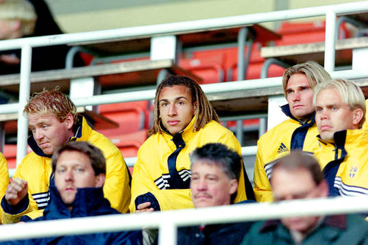 Jörgen Pettersson, Henrik Larsson och Andreas Andersson,