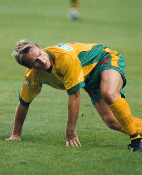 AIK - Helsingborg, 1-1. Stig Johansen, Helsingborg