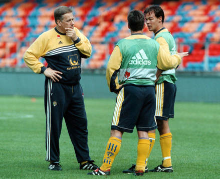 Tommy Söderberg, förbundskapten, Pontus Kåmark och