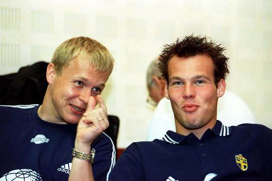 Pär Zetterberg och Fredrik Ljungberg, Sverige