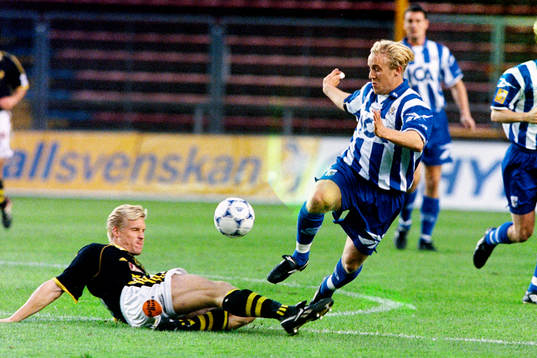 Johan Mjällby, AIK stoppar Pär Karlsson, Göteborg