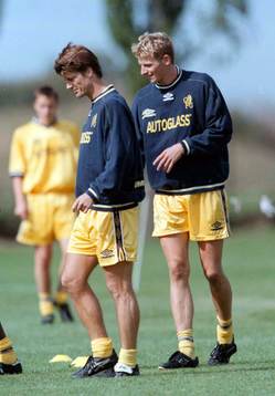 Brian Laudrup och Tore André Flo
