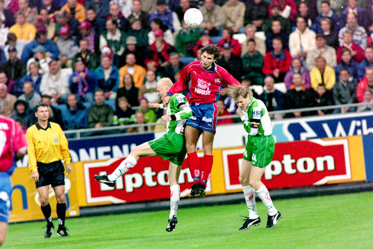 Andreas Jakobsson, Helsingborg i en nickduell med hammarbys