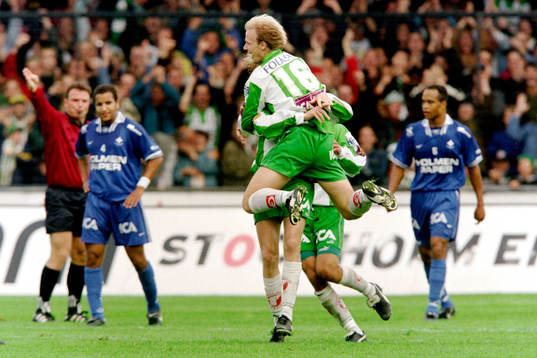 Micke Andersson, Hammarby jublar