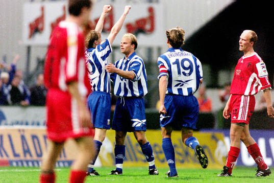 Stefan Pettersson och Andreas Hermansson, Göteborg jublar